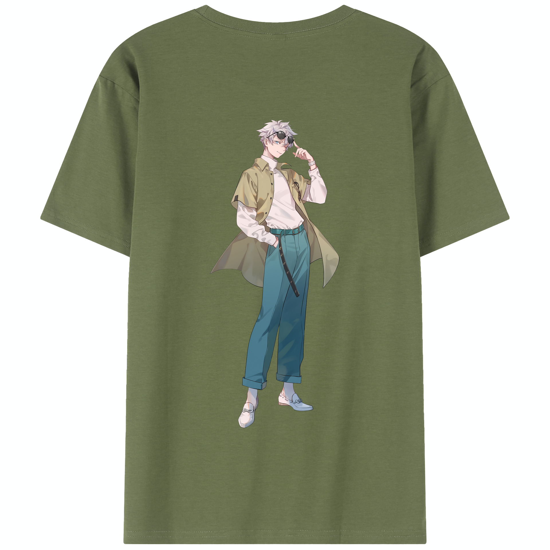 （画像用） 呪術廻戦 Jujutsu Kaisen 綿100％半袖Tシャツ（背面プリント）